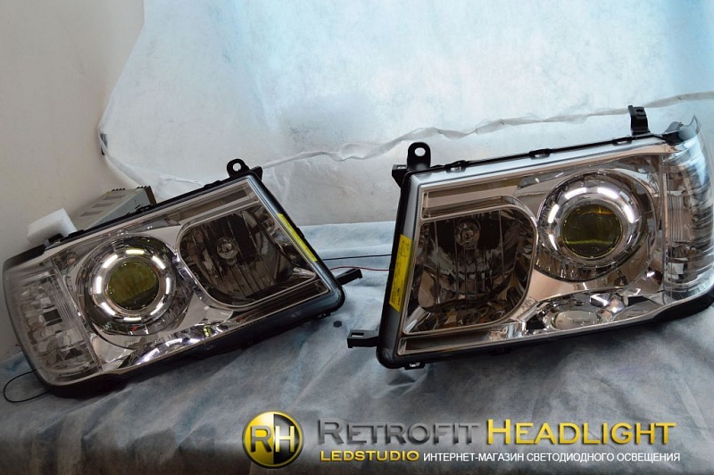 БИ КСЕНОНОВЫЕ ФАРЫ TOYOTA LANDCRUISER 100 (98-)